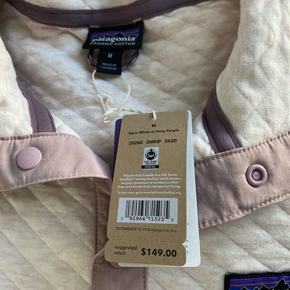 Patagonia Cotton Quilt Snap T Pullover Sweater - Picture 10 of 10